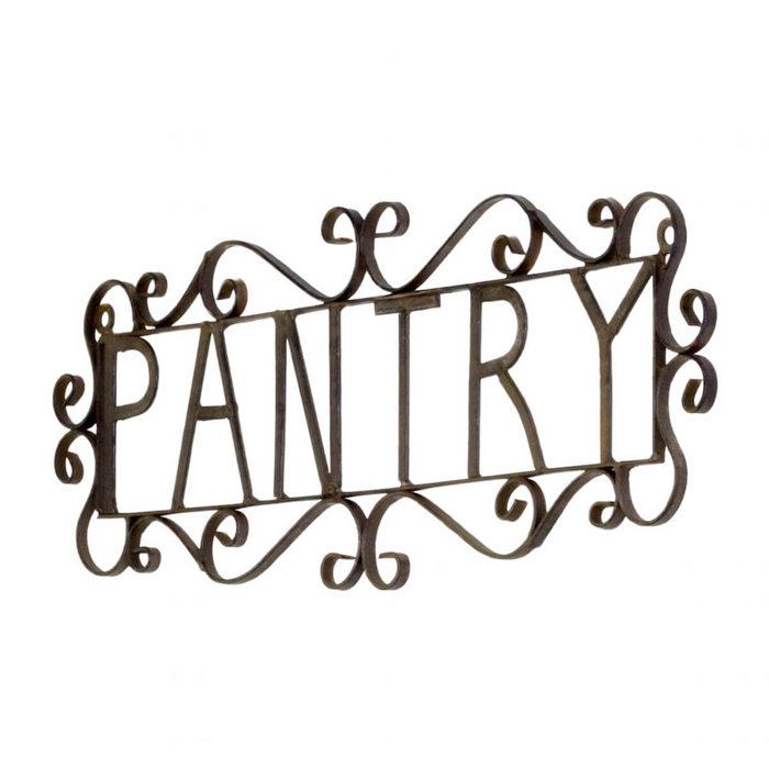 Gracie Oaks Wrought Iron Vintage Pantry Wall Decor Reviews Wayfair