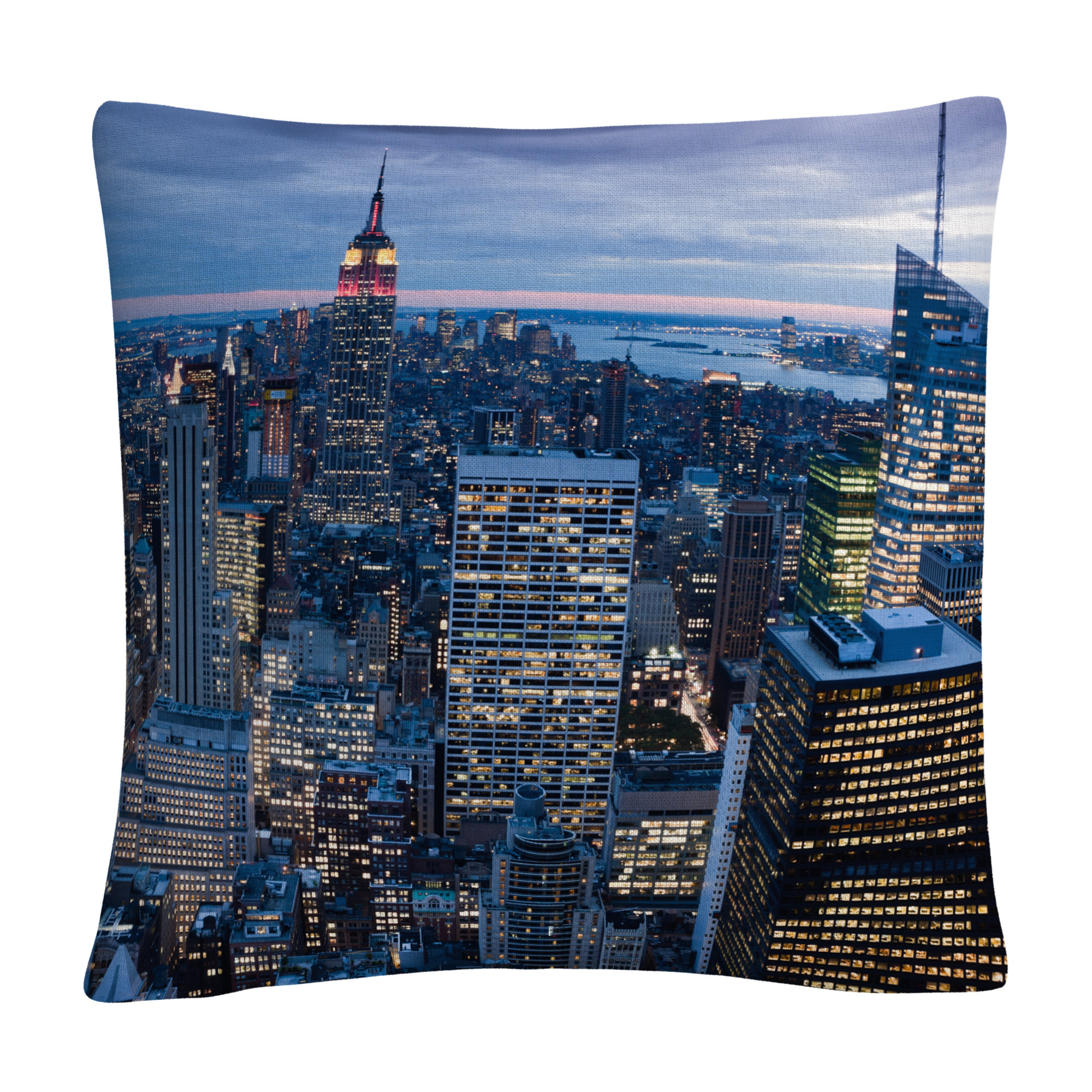 Ebern Designs Guzman New York City New Throw Pillow Wayfair