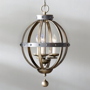 Wilburton 3-Light Foyer Pendant