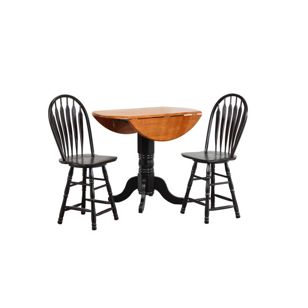 Amazing Lockwood 3 Piece Pub Table Set By Loon Peak Herry Up