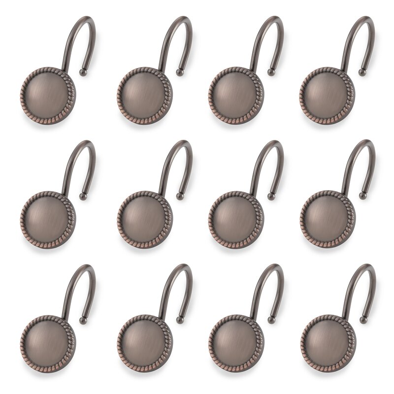 Elegant Home Fashions Rope Shower Curtain Hooks & Reviews | Wayfair