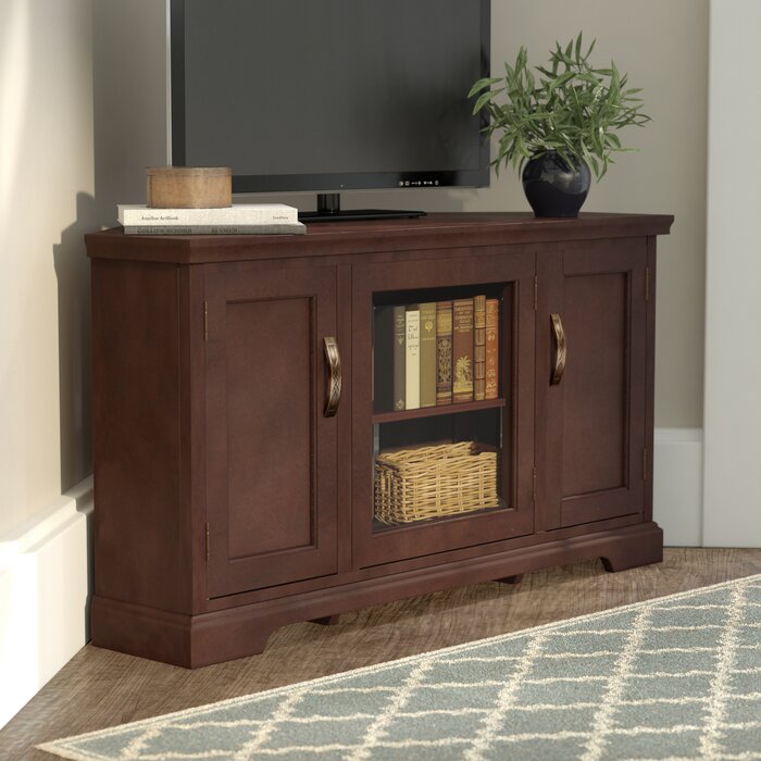 Darby Home Co Hutsonville Corner TV Stand for TVs up to 50 ...