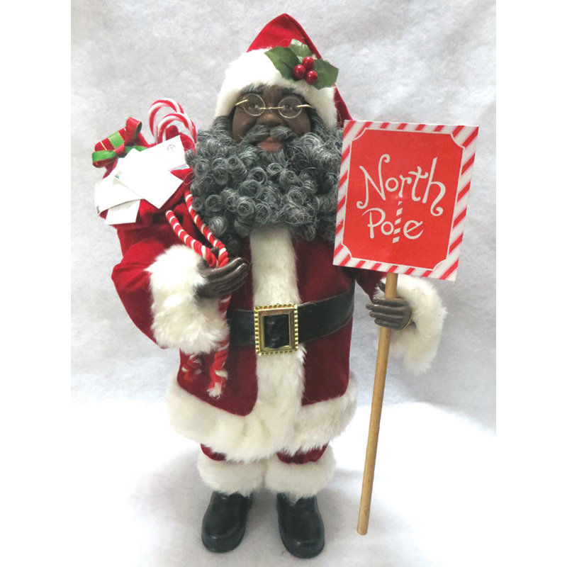 Santas Workshop Baker Claus Figurine 15 Tall Red//White
