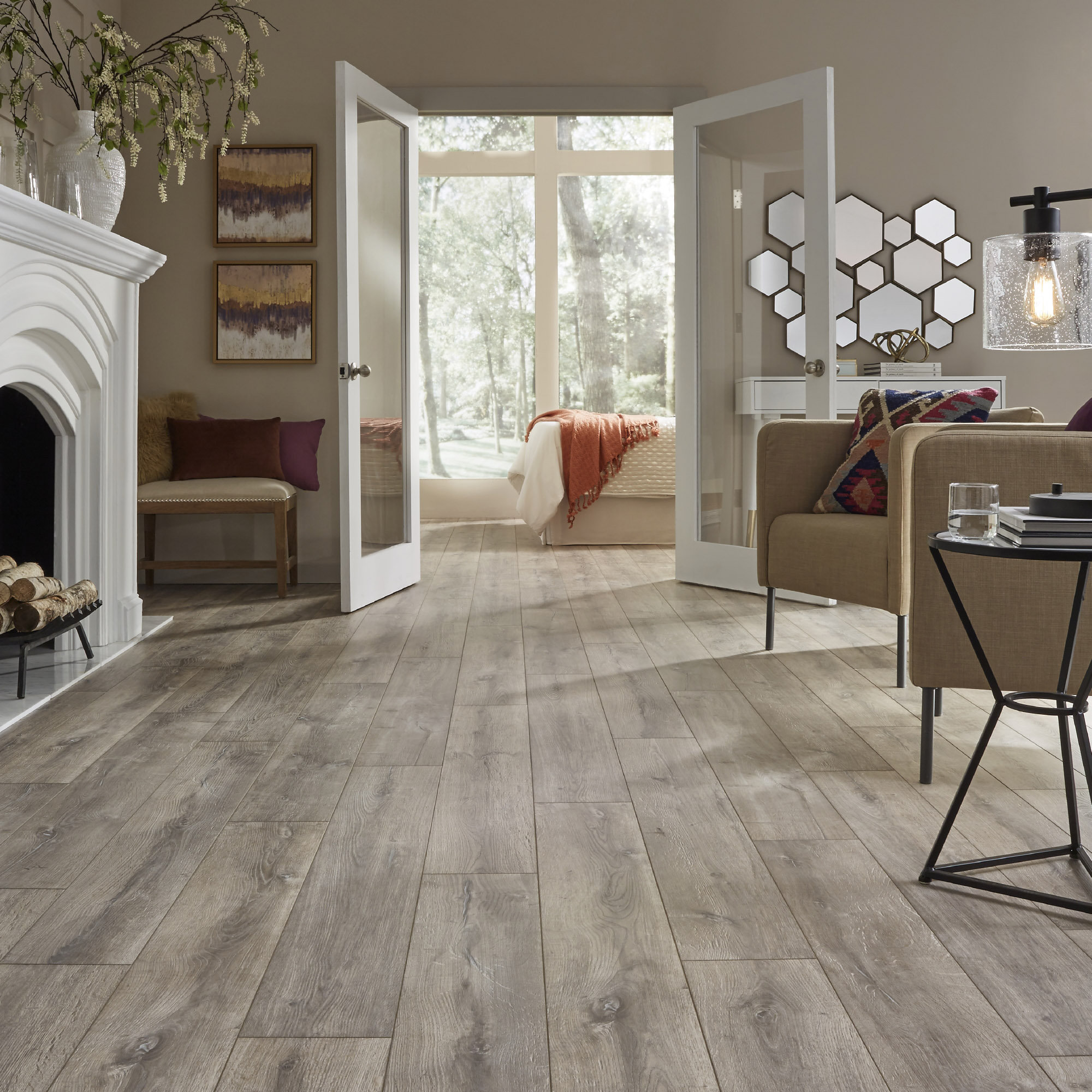 Mannington Revolution Wide Plank 8 X 51 12mm Oak Laminate Flooring Reviews Wayfair X 12mm Oak Laminate Flooring Reviews
