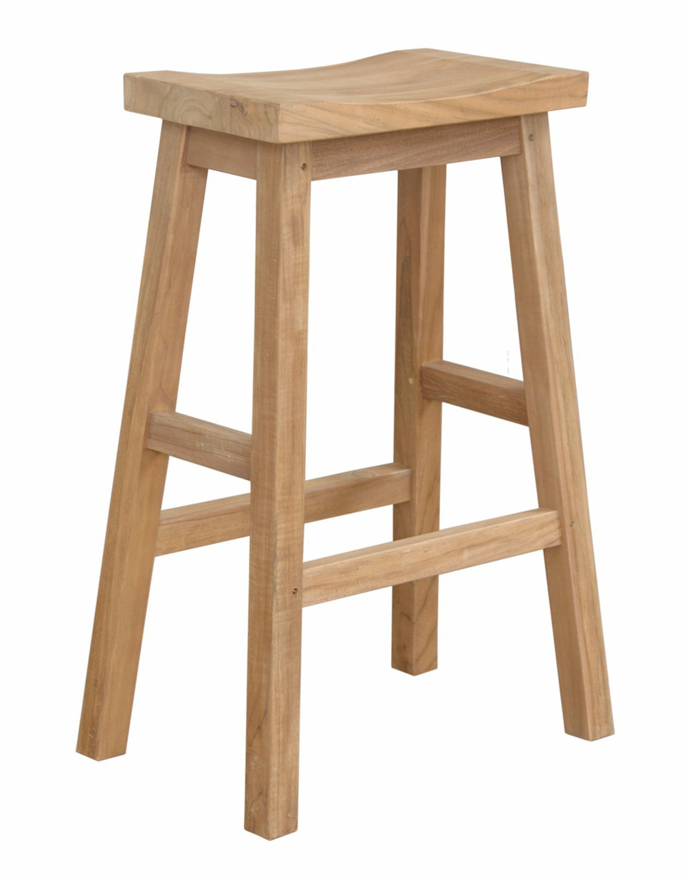 Millwood Pines Katy 24 Teak Patio Bar Stool Wayfair Millwood Pines Katy 24 Teak Patio Bar