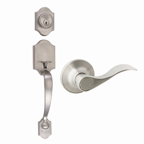 Sussex Single Cylinder Entrance Handleset by Design House
