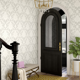 Wallpaper Decals Wayfair Ord 16 5 L X 20 W Damask And Stick Wallpaper Roll