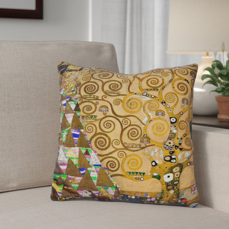 Winston Porter Gipson Tree Of Life Throw Pillow Wayfair Gipson Tree Of Life Throw Pillow
