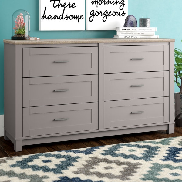 Callowhill 6 Drawer Double Dresser by Mercury Row