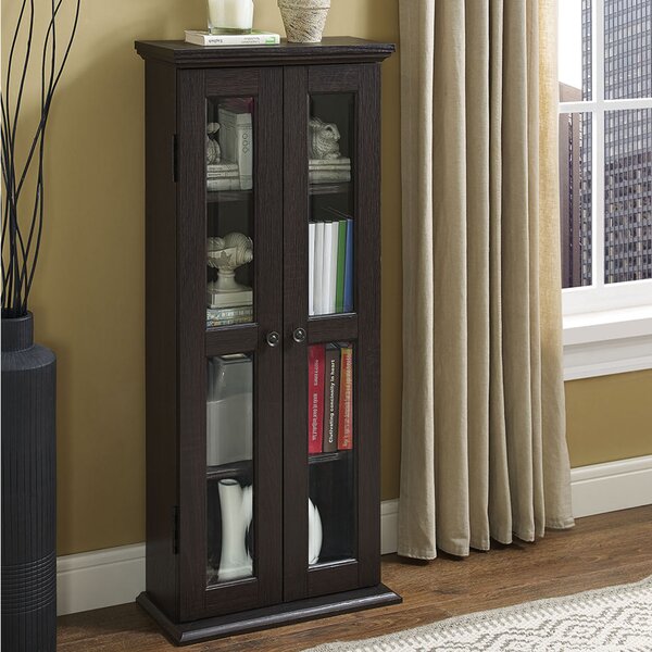 Wood DVD Multimedia Cabinet by Three Posts