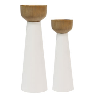 modern pillar candle holders