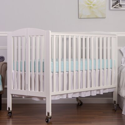 Duguay Folding Portable Crib Harriet Bee Color White