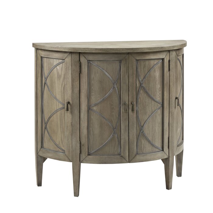 Ophelia Co Mccaysville 2 Door Half Circle Accent Cabinet