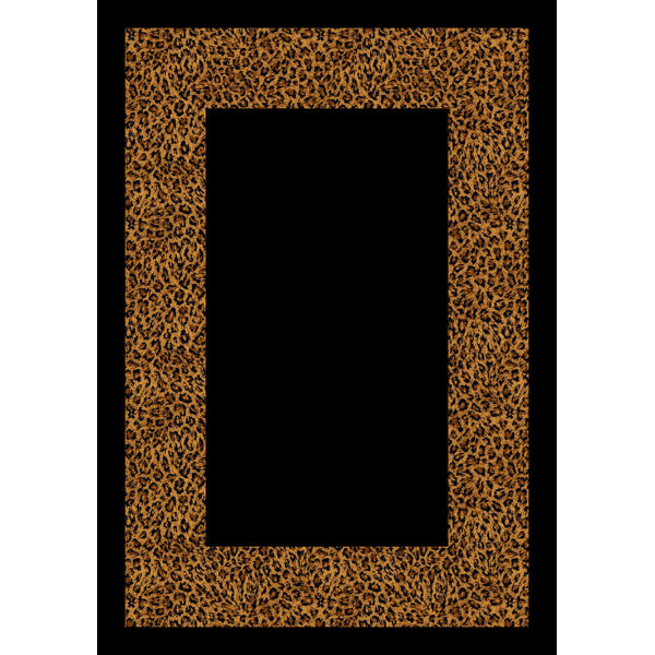 Design Center Golden Leopard Wasabu Area Rug by Milliken
