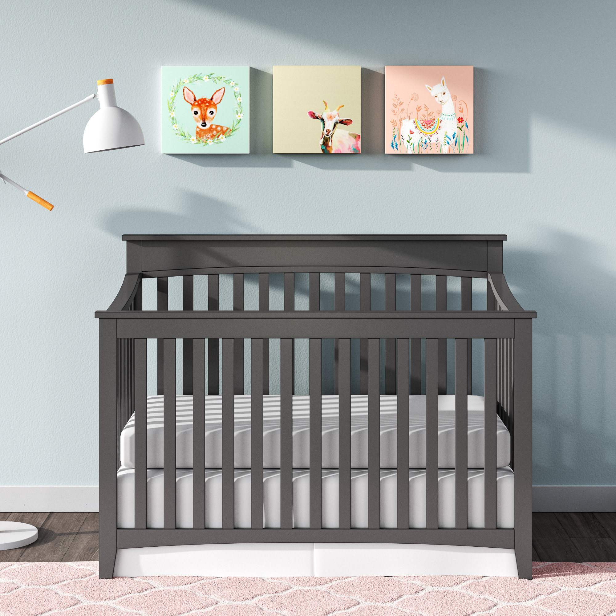 wayfair cribs grey