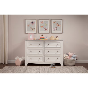 White Dresser With Wood Top Wayfair Quickview