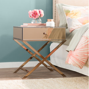 Rose Gold Nightstand Wayfair Quickview