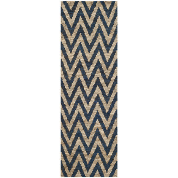 Garman Blue/Natural Original Area Rug by Brayden Studio