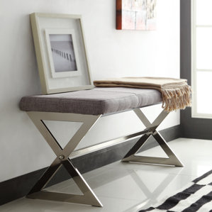 Arvid Metal Bench by Willa Arlo Interiors