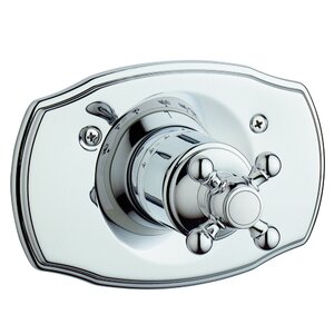 Geneva Thermostatic Trim with Cross Handle