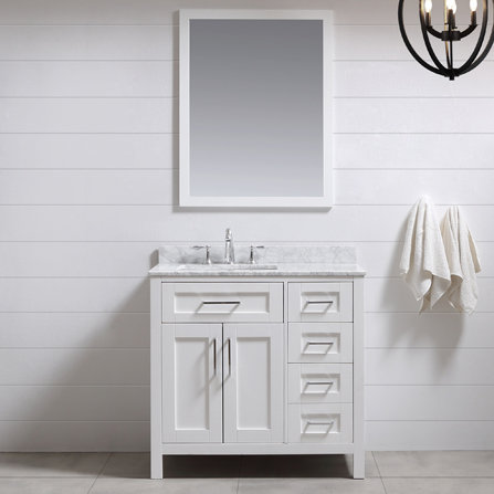 36 Bathroom Vanity ove decors tahoe 36" single bathroom vanity set with mirror in 36 Bathroom Vanity ove decors tahoe 36" single bathroom vanity set with mirror in