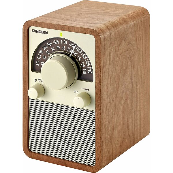 Sangean AM/FM Table Top Wooden Radio | Wayfair