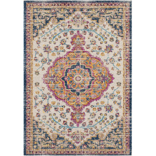 Vintage Distressed Area Rug Wayfair Lancaster Vintage Distressed Navy Saffron Area Rug