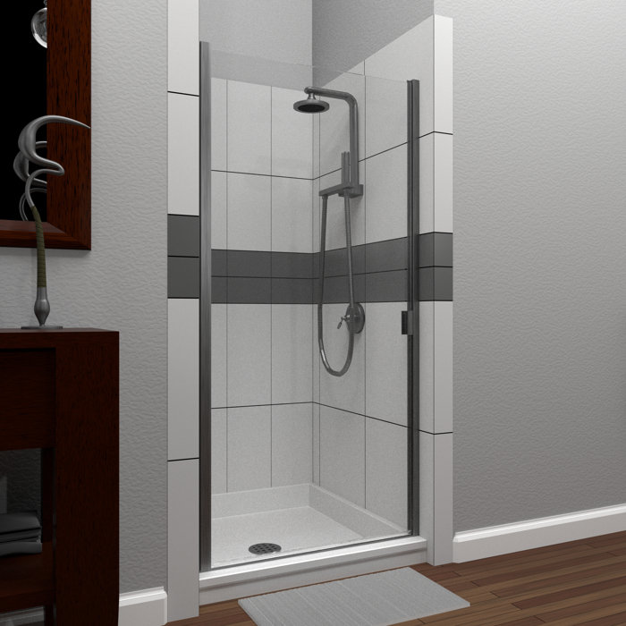 Arizona Shower Door Rd Swinging 31 X 69 Hinged Semi Frameless