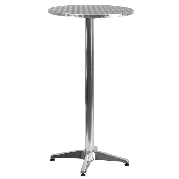 Folding Aluminum Bar Table by Offex