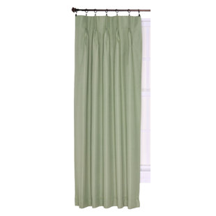 Green Pinch Pleated Curtains Drapes You Ll Love In 2020 Wayfair