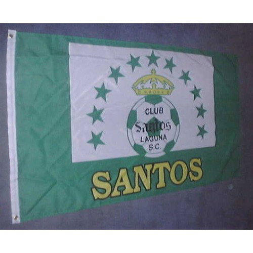 Santos Soccer Club Polyester 3 x 5 ft. Flag by NeoPlex