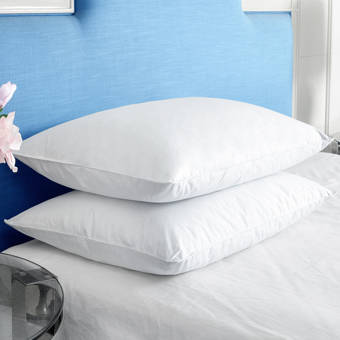 Alwyn Home Ronald Firm Down Blend Goose Feather Bed Pillow