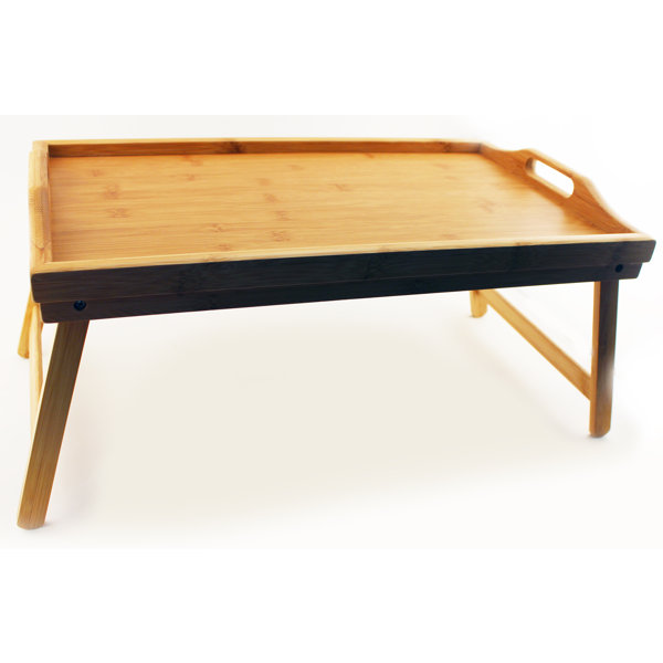 Bamboo Serving Tray with Folding Legs by BergHOFF International| @ $47.00
