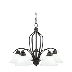 Darby 5-Light Shaded Chandelier