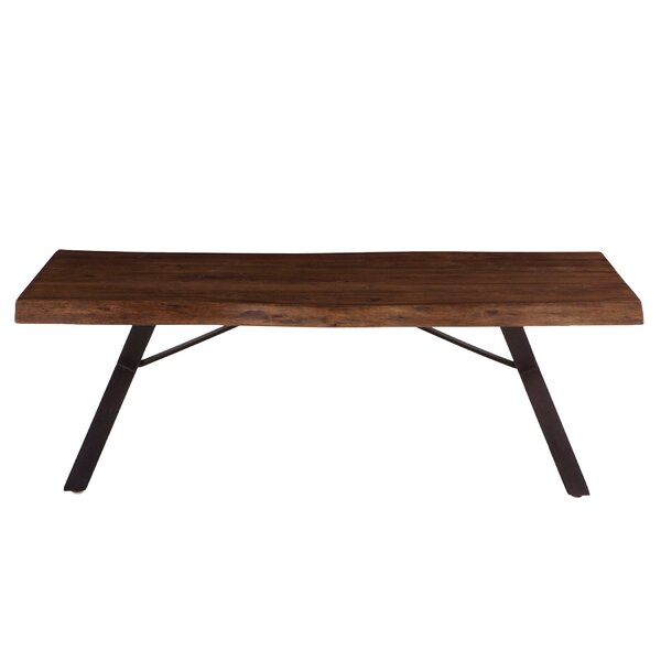 Kristie Acacia Wood Coffee Table By Wrought Studio
