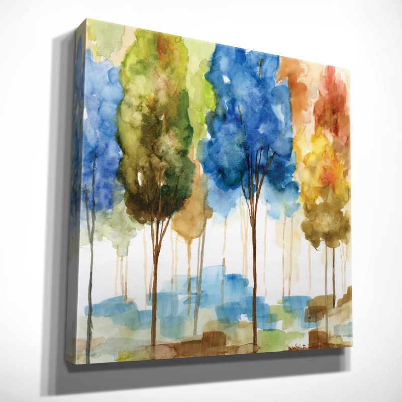 Red Barrel Studio Magical Forest Il Oil Painting Print On