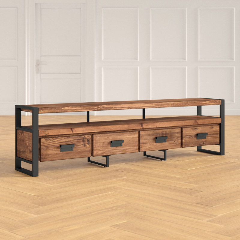 Boxwell Solid Wood Tv Stand For Tvs Up To 88 Inches Reviews Joss Main
