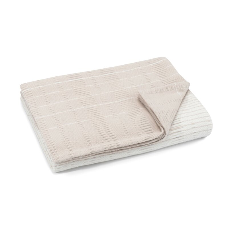 UGG Ombre Textured Cotton Blanket