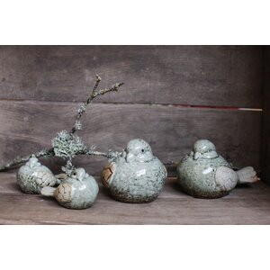 Stoneware Birds (Set of 4)