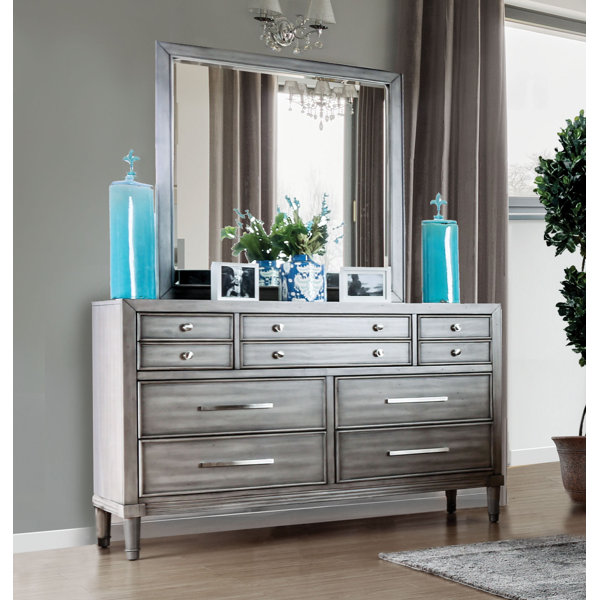 Best Design Saratoga 7 Drawer Dresser With Mirror By Laurel Foundry Modern Farmhouse Wonderful