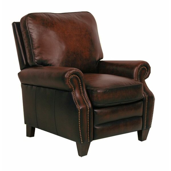 Reynold Leather Manual Recliner By Canora Grey