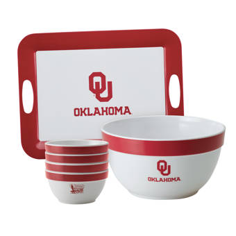 NCAA Melamine Chip and Dip Tray