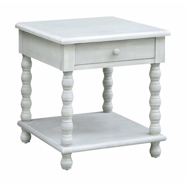 Amott End Table with Storage