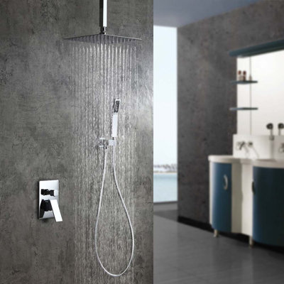 Ultrathin Pressure-Balanced Complete Shower System Homary