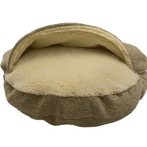 Premium Cozy Cave Hooded Dog Bed