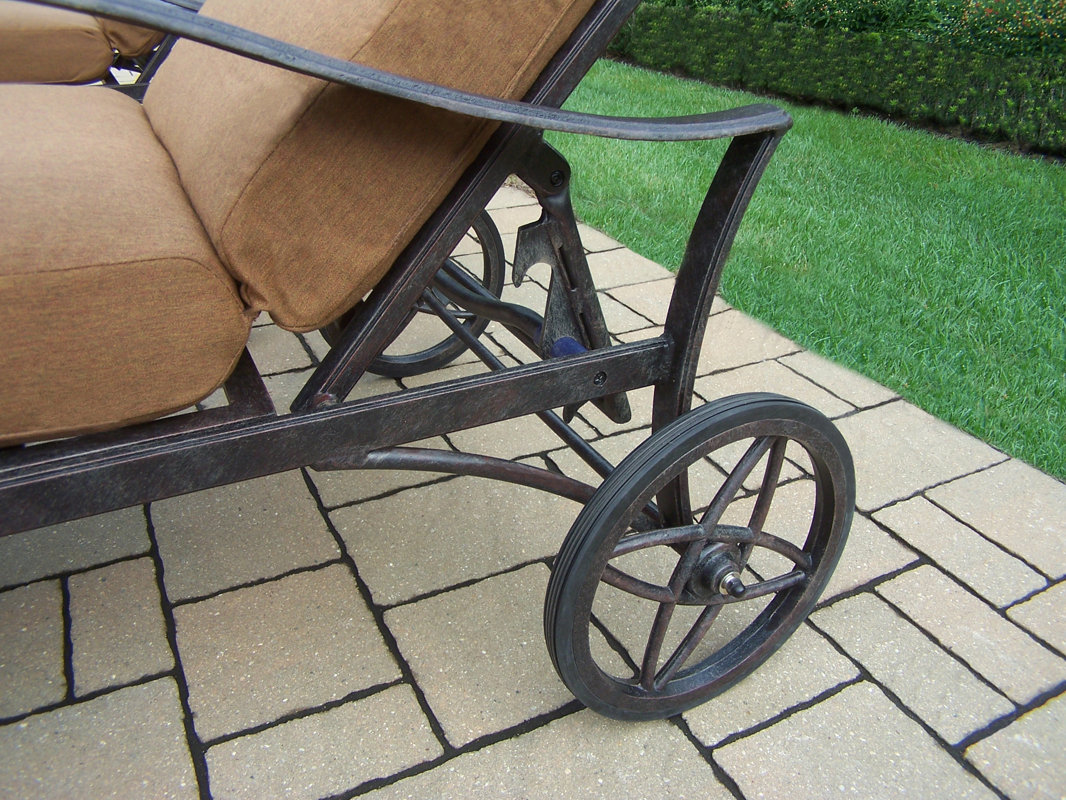 Darby Home Co Vandyne Chaise Lounge with Cushions & Reviews Wayfair