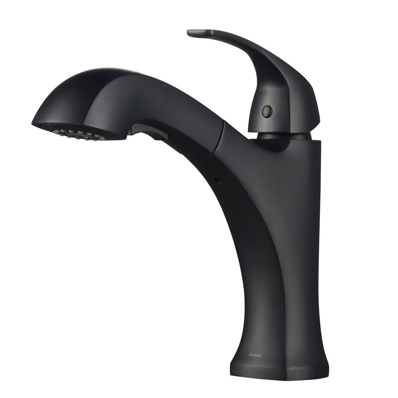 Shop KPF-2252 Oren Dual Function Pull Out Single Handle Kitchen Faucet from Wayfair on Openhaus