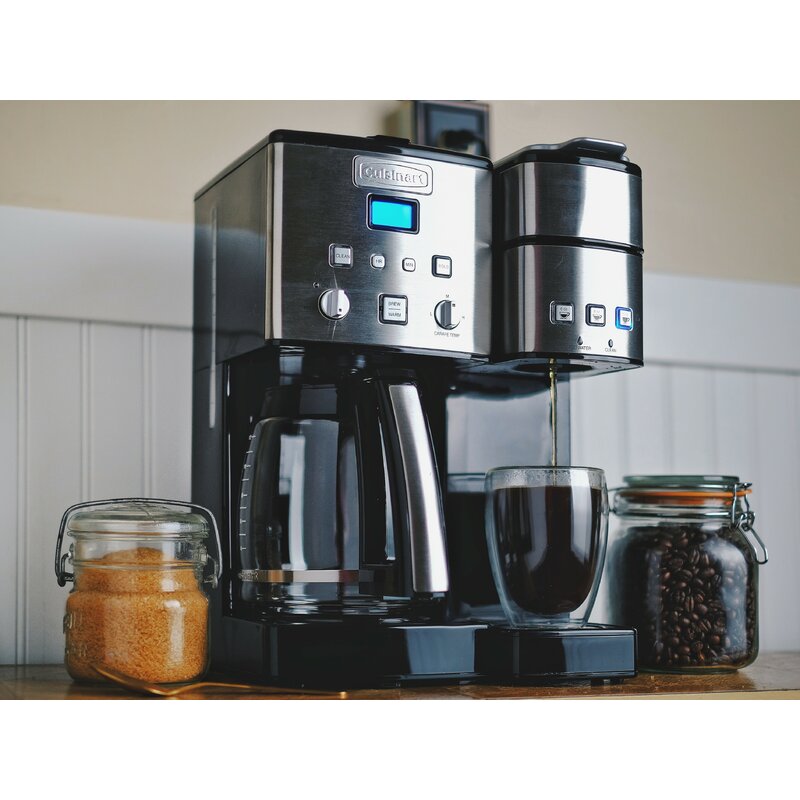 Cuisinart Coffee Center™ 12 Cup Coffeemaker & Single-Serve Brewer