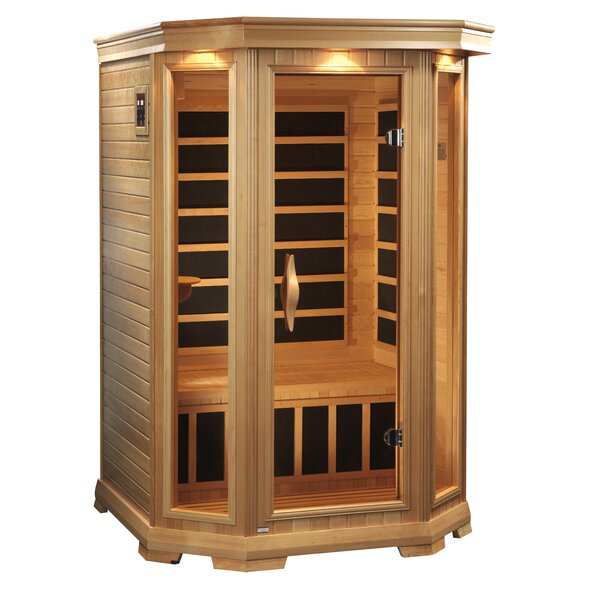 Luxury Series 2 Person FAR Infrared Sauna by Dynamic Infrared