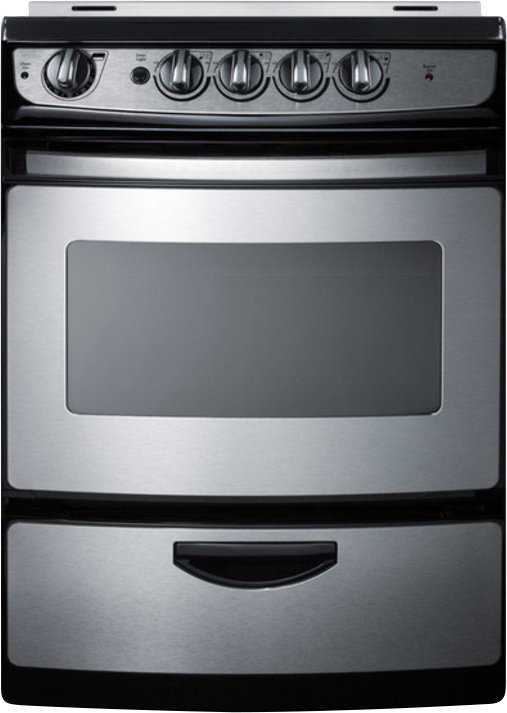 Summit Appliance Summit 24" SlideIn SmoothTop Electric Range